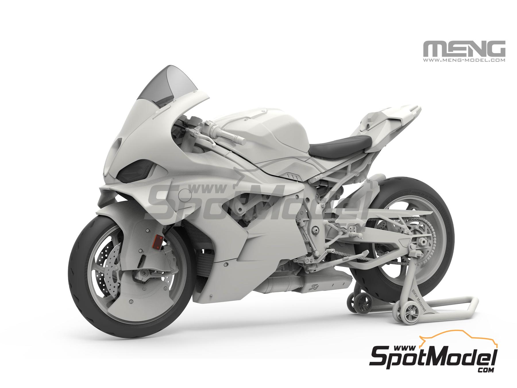 Meng Model MT-009: Motorbike scale model kit 1/9 scale - BMW M